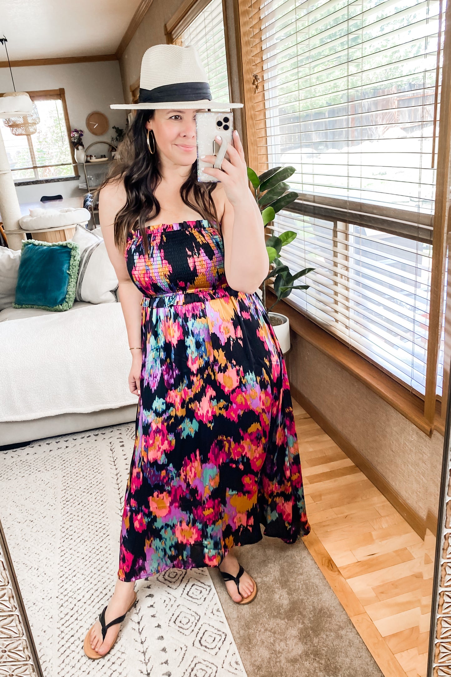 A Little While Longer Dress in Green