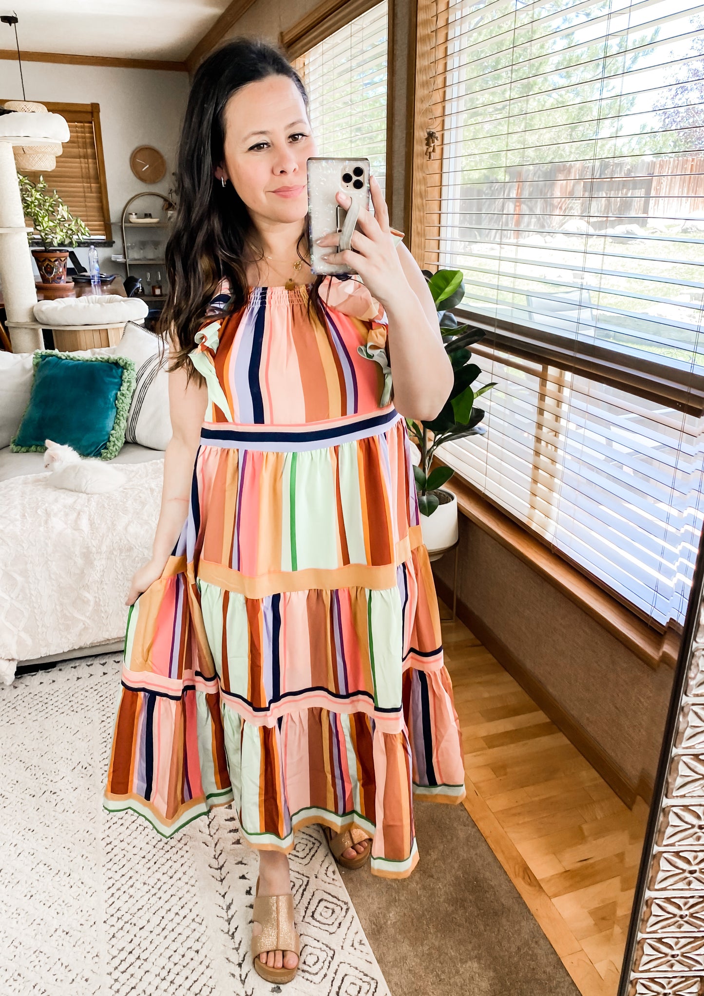 Painted Palette Midi Dress