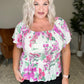 Oh So Simple Floral Blouse