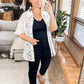 Judy Blue Mid Rise Classic Slim Jeans in Black