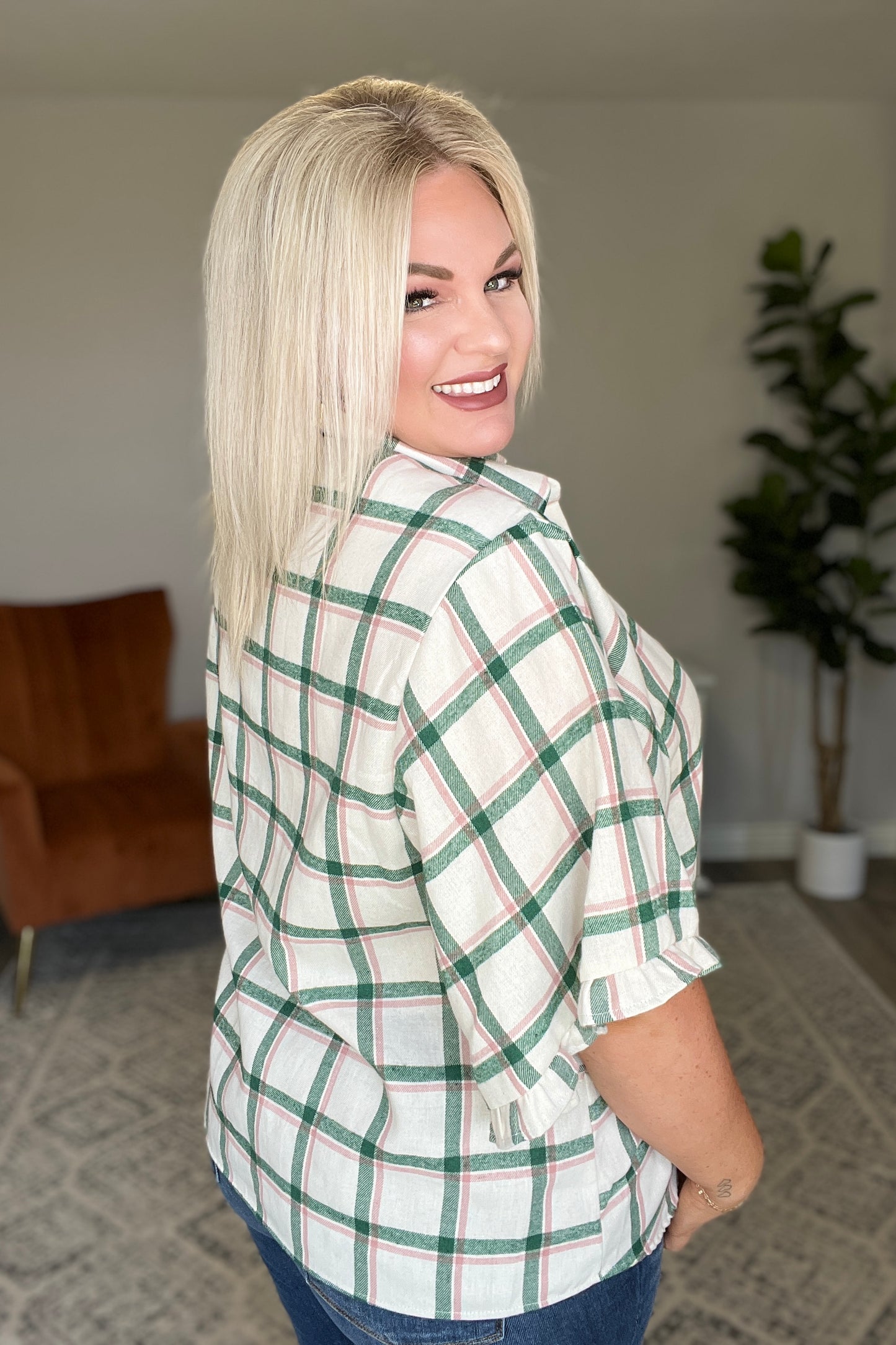 Perfect Picnic Plaid Top