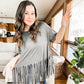 Blake Fringe Hem Top