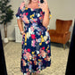 Farmer's Market Floral Maxi Dress