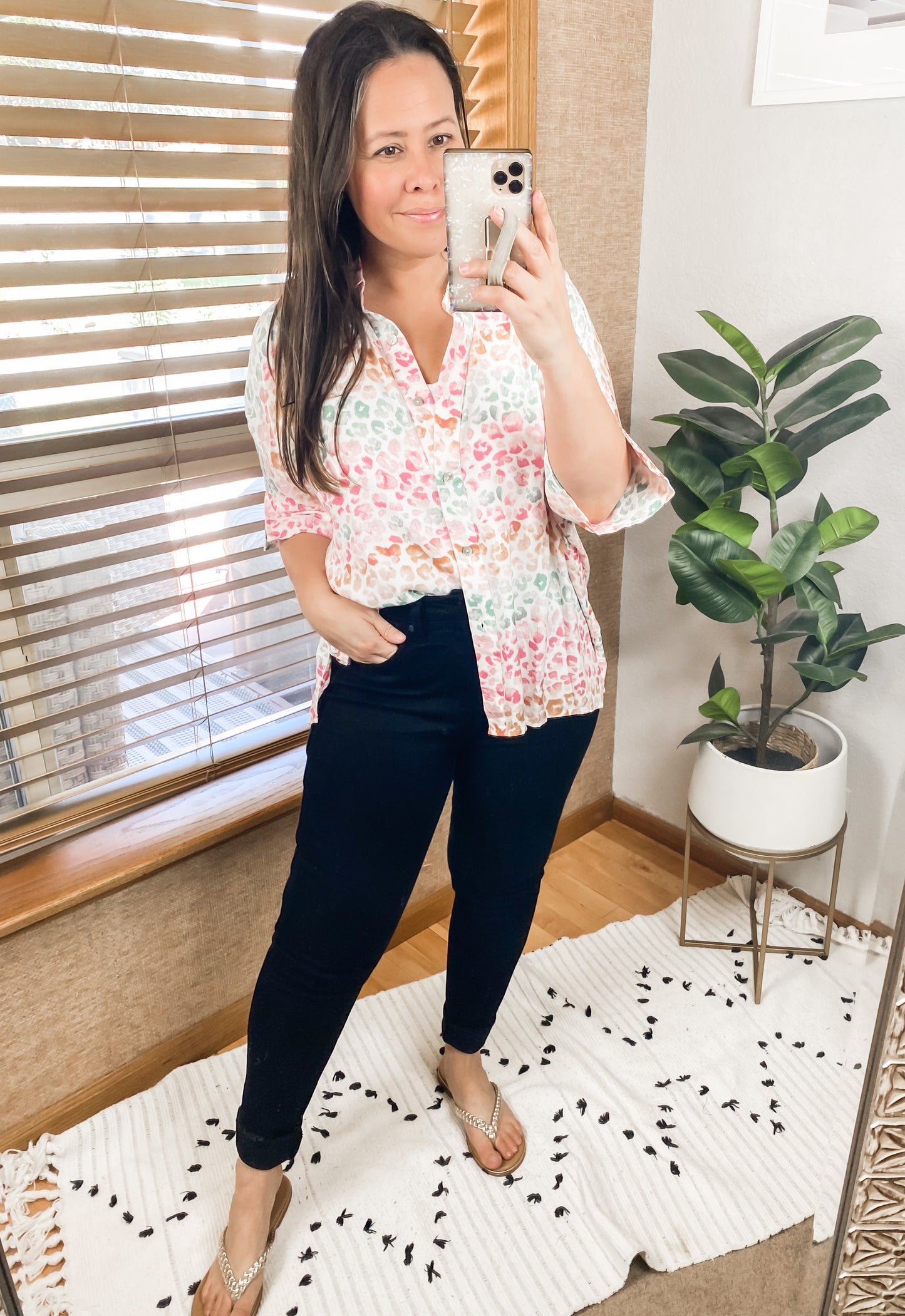 Judy Blue Ebony High Rise Tummy Control Skinny Jeans