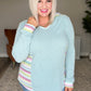 Beach Walk Hoodie in Mint