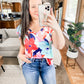 Impossible to Ignore Floral Blouse