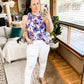 Familiar Florals Top