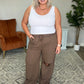 Weekend Hero Wide Leg Sweats in Mocha