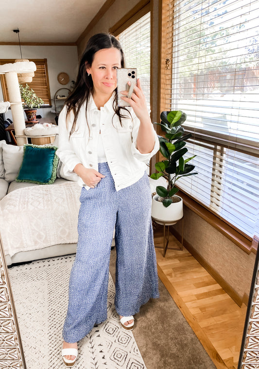 Harmony High Rise Wide Leg Pants