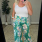 Hawaiiana Floral Print Pants