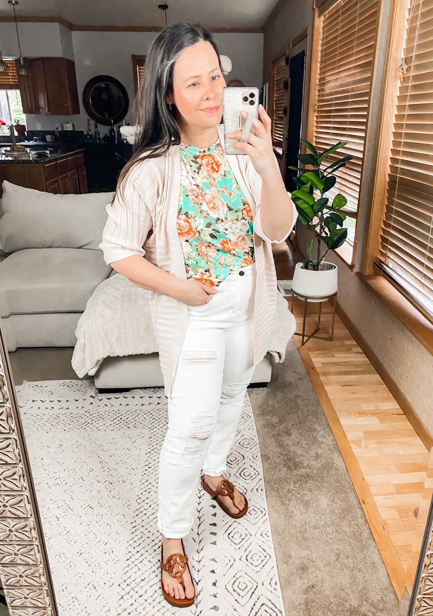 Fiddle Dee Dee Floral Halter Top