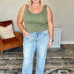 Judy Blue Tate High Rise Straight Jeans