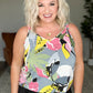 Work of Art Floral Tank