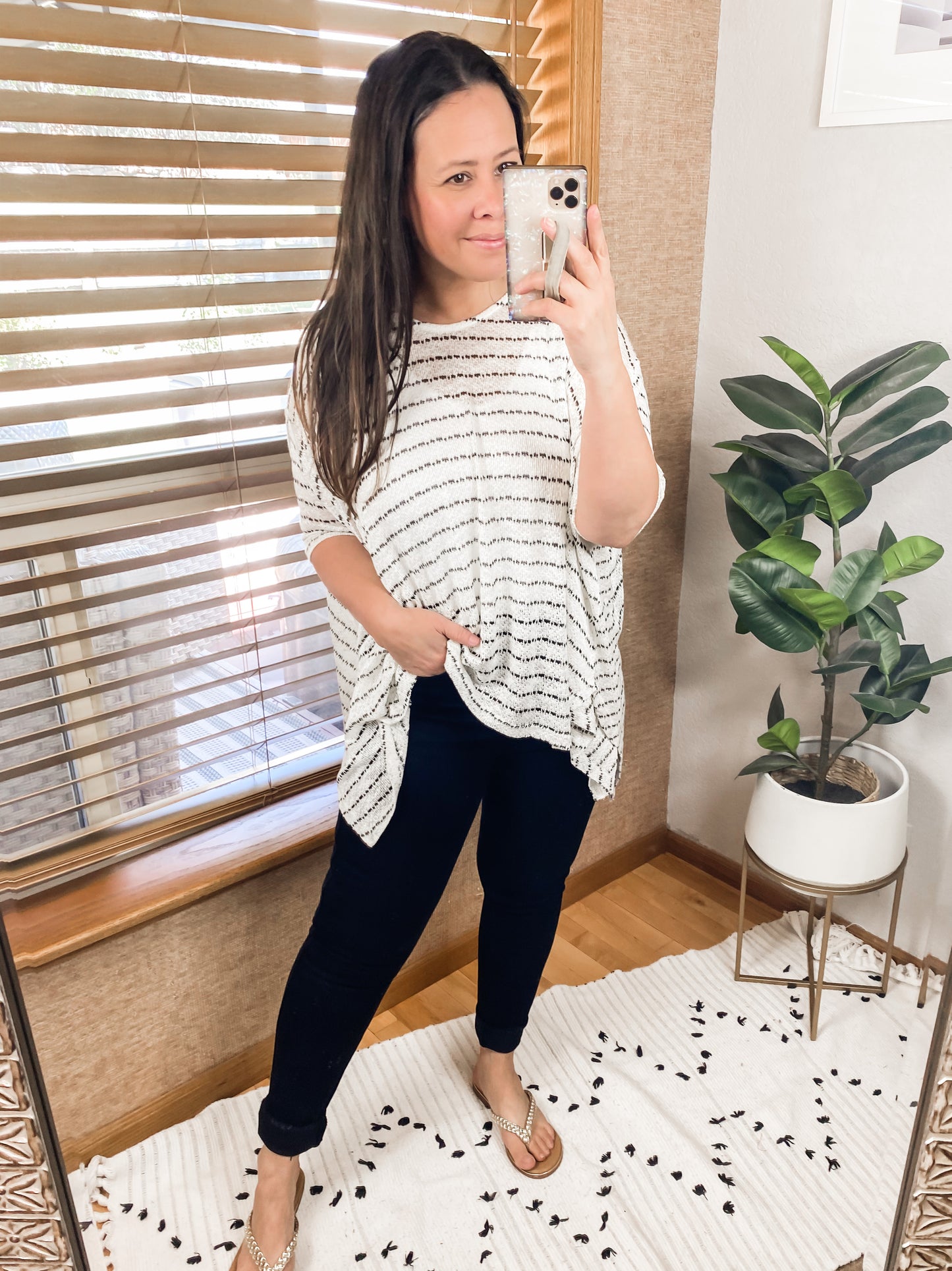 Judy Blue Ebony High Rise Tummy Control Skinny Jeans