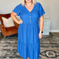 Drift Away Tiered Midi Dress