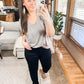 Absolute Favorite V-Neck in Dark Taupe