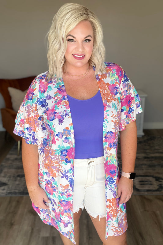Forgotten Dreams Floral Kimono