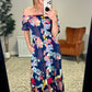 Farmer's Market Floral Maxi Dress