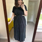 Pocket Full of Sunshine Plisse Maxi Dress