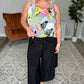 Work of Art Floral Tank