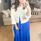 Drift Away Tiered Midi Dress