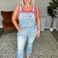 Judy Blue Distressed Straight Leg Overalls