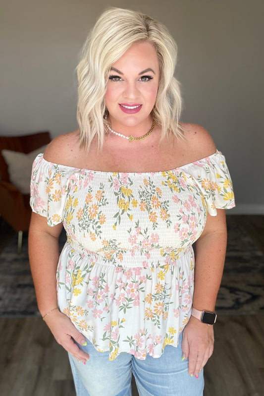 Constantly Cute Floral Top