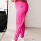 Always Accelerating Joggers in Sonic Pink