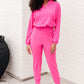 Always Accelerating Joggers in Sonic Pink