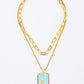 Melania Fortune Tarot Cards Pendant Necklace