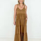 Romance At Sunset Tiered Maxi Dress - Multiple Colors