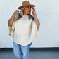 PREORDER: Meg Pullover Poncho in Five Colors