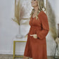New Colors! Button Up Long Sleeve Dress (Only Ships to US)