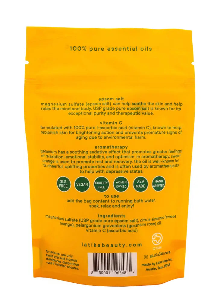 PREORDER: Epsom Bath Soaks in Assorted Scents