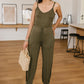 Cool Breeze Jumpsuit In Olive