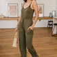 Cool Breeze Jumpsuit In Olive