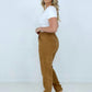 High Rise Corduroy Pants with Pockets