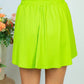Summertime High Waisted Solid Knit Skirt