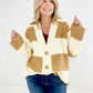 V Neck Button Down Oversize Cardigan