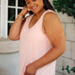 Angelina Tank in Soft Pink