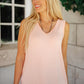 Angelina Tank in Soft Pink