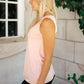 Angelina Tank in Soft Pink