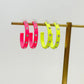 PREORDER: Neon Studded Earrings in Two Colors