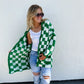 PREORDER: Beverly Checkered Cardigan in Four Colors