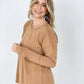 Solid Cotton Jersey Loose Fit Top (Multiple Colors)