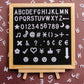 Let Lettering Lift Your Spirits Felt Board Set
