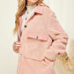 PREORDER: Vail Sherpa Jacket in Pink