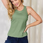 Basic Round Neck Racerback Tank