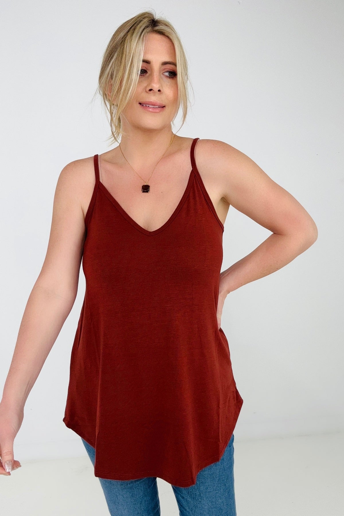 New Colors - Reversible Spaghetti Strap Cami