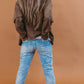 Heyson Soft Suede Waterfall Open Cardigan